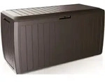 Gartentruhe Prosperplast Boxe Board 290 L Abschlie&szlig;bar R&auml;der