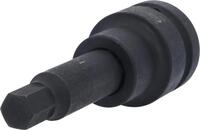 1' Kraft-bit-stecknuss Innensechskant, Lang, 17mm
