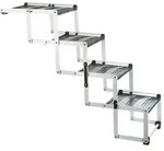 4-stufige Falt-treppe, Breite: 37 Cm/h&ouml;he: Bis Zu 70 Cm