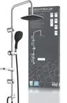 Duschtraum &Uuml;berkopfbrause-set, Chrom/schwarz