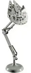 Star Wars 9 Tischlampe Led Millennium Falke Grau, 100 % Kunststoff/metall,