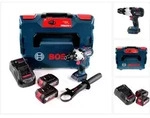 Bosch Gsr 18v-110 C Akku Bohrschrauber 18v 110nm Brushless + 2x Akku 5,0ah +