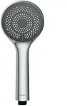 Wenko - Duschkopf Watersaving &Oslash; 9,5 Cm, &Oslash; 9,5 Cm, Silber Gl&auml;nzend, Kunststoff