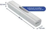 Maximex Folienschneider Perfect-cutter Lichtgrau, Mit Edelstahlklinge, Grau,