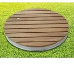 Breuer Fontana Bodendusche Rund, Anschlie&szlig;bar An Einen 3/4" Gartenschlauch