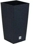 91,5 -liter -zeit Pot Mit Einsatz 40 X 40 X 75 Cm In Anthrazitfarbe