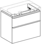 Smyle Square Waschtischunterschrank, 500353, - Geberit