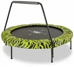 Exit Tiggy Junior Trampolin Mit B&uuml;gel &Oslash;140cm - Schwarz/gr&uuml;n