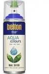 Free Lackspray Aquacolours 400 Ml Enzianblau Matt Wasserlack - Belton