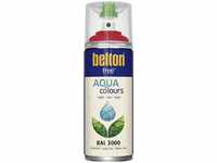 Belton free Lackspray Acryl-Wasserlack 400 ml feuerrot matt Sprühlacke