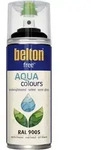 Free Lackspray Aquacolours 400 Ml Tiefschwarz Seidenglanz Spr&uuml;hlacke - Belton