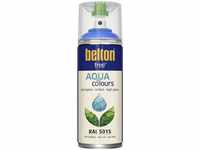 Belton - free Lackspray 400 ml Acryl Wasserlack himmelblau hochglanz Sprühlack