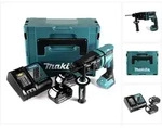 Makita Dhr 182 Rgj Akku Bohrhammer 18v 1,7j Sds Plus Brushless + 2x Akku 6,0ah +