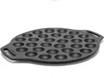 Petromax Poffertjespfanne Poff30 Gusseisen F&uuml;r 30 Mini-pfannkuchen 32x30x1,6 Cm