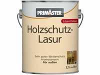 Primaster - Holzschutzlasur 2,5L Farblos Wetterschutz UV-Schutz Holzlasur Langzeit