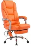 Clp - B&uuml;rostuhl Pacific Mit Massagefunktion Kunstleder Orange