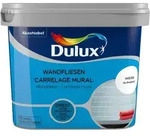 Dulux Fresh Up Wandfliesenfarbe Gl&auml;nzend, Frische Farbe F&uuml;r Ihr Bad, Weiss, 750 Ml