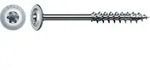 Banyo - Spax Hi.force, 8 X 380 Mm, 50 St&uuml;ck, Teilgewinde, Tellerkopf, T-star Plus