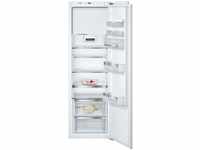 Serie 6, Einbau-Kühlschrank mit Gefrierfach, 177.5 x 56 cm, Flachscharnier mit