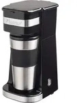 Kaffee Maschine 2 Tassen 420 Ml Br&uuml;h Automat Edelstahl Becher Dauer Filter...