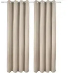 Amelie 2er Set Gardinen Amelie Bo, 140x245cm, Creme