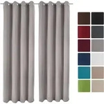 2er Set &Ouml;senschal Amelie Nora Blackout 140x245 Cmgrau