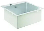 Grohe Edelstahlsp&uuml;le K800, 518x510mm, 1 Becken 462x400x200mm, Aufliegend Oder