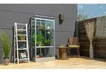 Vitavia - Balkon- Und Anlehn-gew&auml;chshaus 'stad', Aluminium Eloxiert, 3 Mm Esg Mit