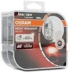 Osram 2 St&uuml;ck H4 Night Breaker Silver 64193nbs-hcb Duobox