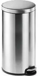 Durable 340323 Papierkorb Metall Silber 30 Liter