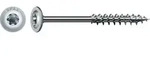 Banyo - Spax Hi.force, 10 X 320 Mm, 25 St&uuml;ck, Teilgewinde, Tellerkopf, T-star Plus