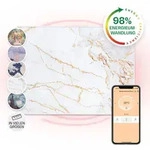 Klarstein - Wonderwall Air Art Smart Infrarotheizung 80x60cm 500w Wandmontage Marmor