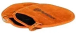 2er-set Topflappen Oval Mit Eingriff Aramid Hitzebest&auml;ndig Rot-orange 28,5x22,5x2,5