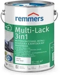 Remmers Multi-lack 3in1 Wei&szlig; (ral 9016), 5 Liter, Wetterschutzfarbe,