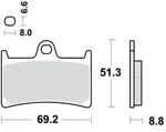 Trw Mcb611crq Bremsbel&auml;ge