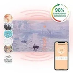 Klarstein - Wonderwall Air Art Smart Infrarotheizung 120x60cm 700w Wandinstallation