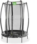 Exit Toys - Exit Tiggy Junior Trampolin Mit Sicherheitsnetz &Oslash;140cm - Schwarz/grau