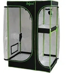Zelsius - Grow Tent 120 X 90 X 145 Cm Schwarz/gr&uuml;n Pflanzenzucht Indoor