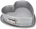 St&auml;dter Springform Herz &Oslash; 26 Cm / H 7 Cm Silber