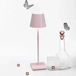 Poldina Pro Pink Led-tischleuchte, Wiederaufladbar Und Dimmbar Mit Einer Akkulaufzeit