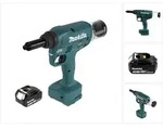 Makita Drv 250 F1 Akku Blindnietsetzger&auml;t 18v 20kn Brushless + 1x Akku 3,0ah -...