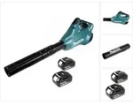 Dub 362 M 2x18 Volt Akku Laubbl&auml;ser Akku-gebl&auml;se + 2x 4 Ah Akku - Ohne Ladeger&auml;t -