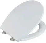 Premium Wc-sitz Korfu, Bis 300 Kg Belastbar, Thermoplast Wei&szlig;, Mit Absenkautomatik,