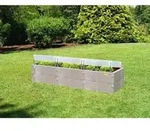 Hochbeet Timber Xxl, 16 Bausteine, 3 Thermohauben, Holzoptik, 190x52x60 Cm - Juwel