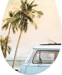 Duroplast Slim-wc-sitz Retro Bus