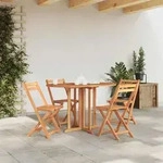Gartentisch Butterfly Klappbar 120x70x75 Cm Teak Massivholz - Vidaxl