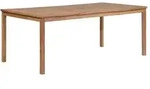 Gartentisch 200x100x77 Cm Massivholz Teak Vidaxl
