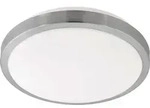 Led Deckenleuchte Competa 1 Nickel-matt &Oslash; 32,5 Cm 22 W, Warmwei&szlig; Deckenlampen &