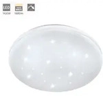 Eglo Led-deckenleuchte &Oslash;330 Ws/kristalleff.'frania-s' (97878)
