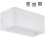 Led Wandleuchte Sania 4 Wei&szlig; 20 X 8 Cm Up & Down Warmwei&szlig; Wandleuchten - Eglo